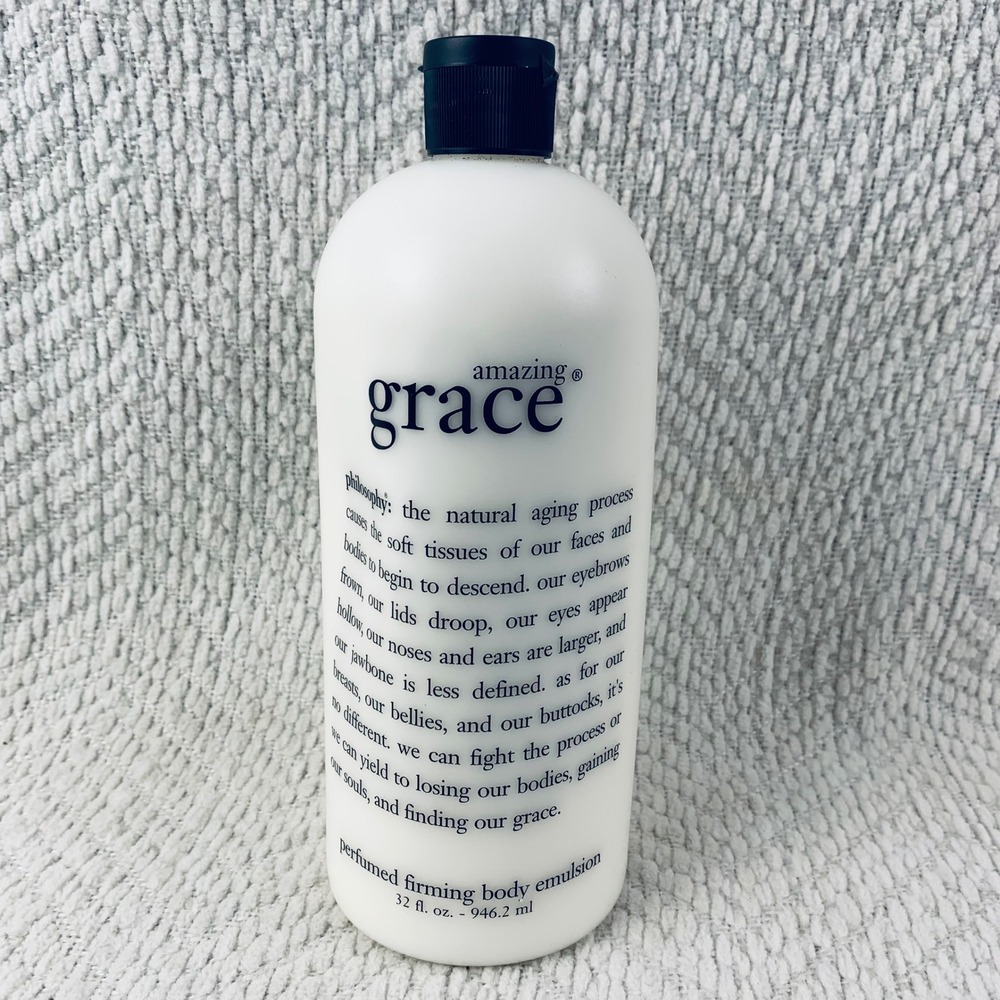 Philosophy Body Emulsion 32oz Amazing Grace Perfumed Firming Lotion New Sealed